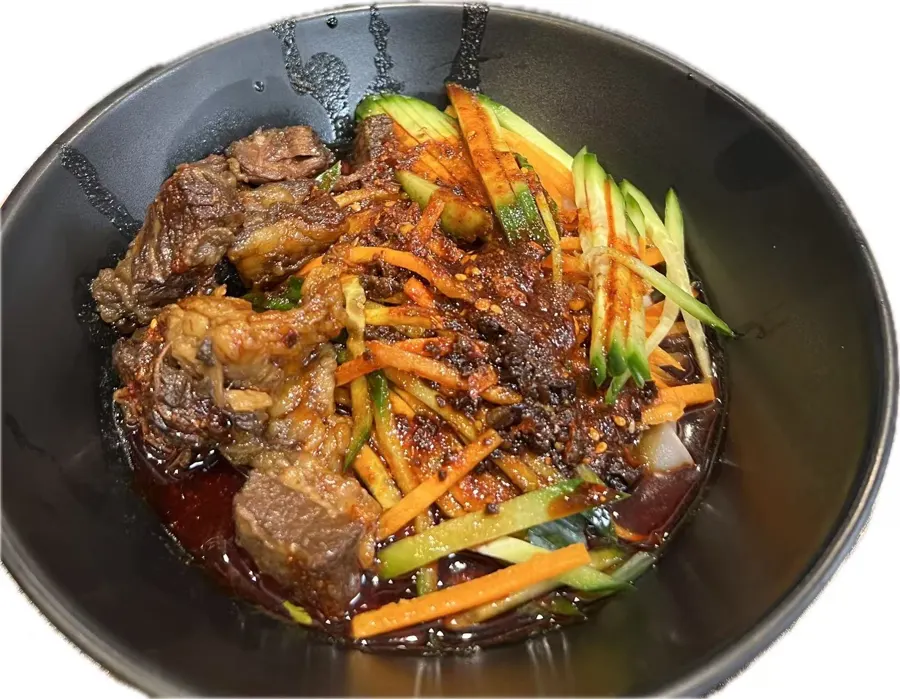 Spicy Beef Brisket - dry noodle